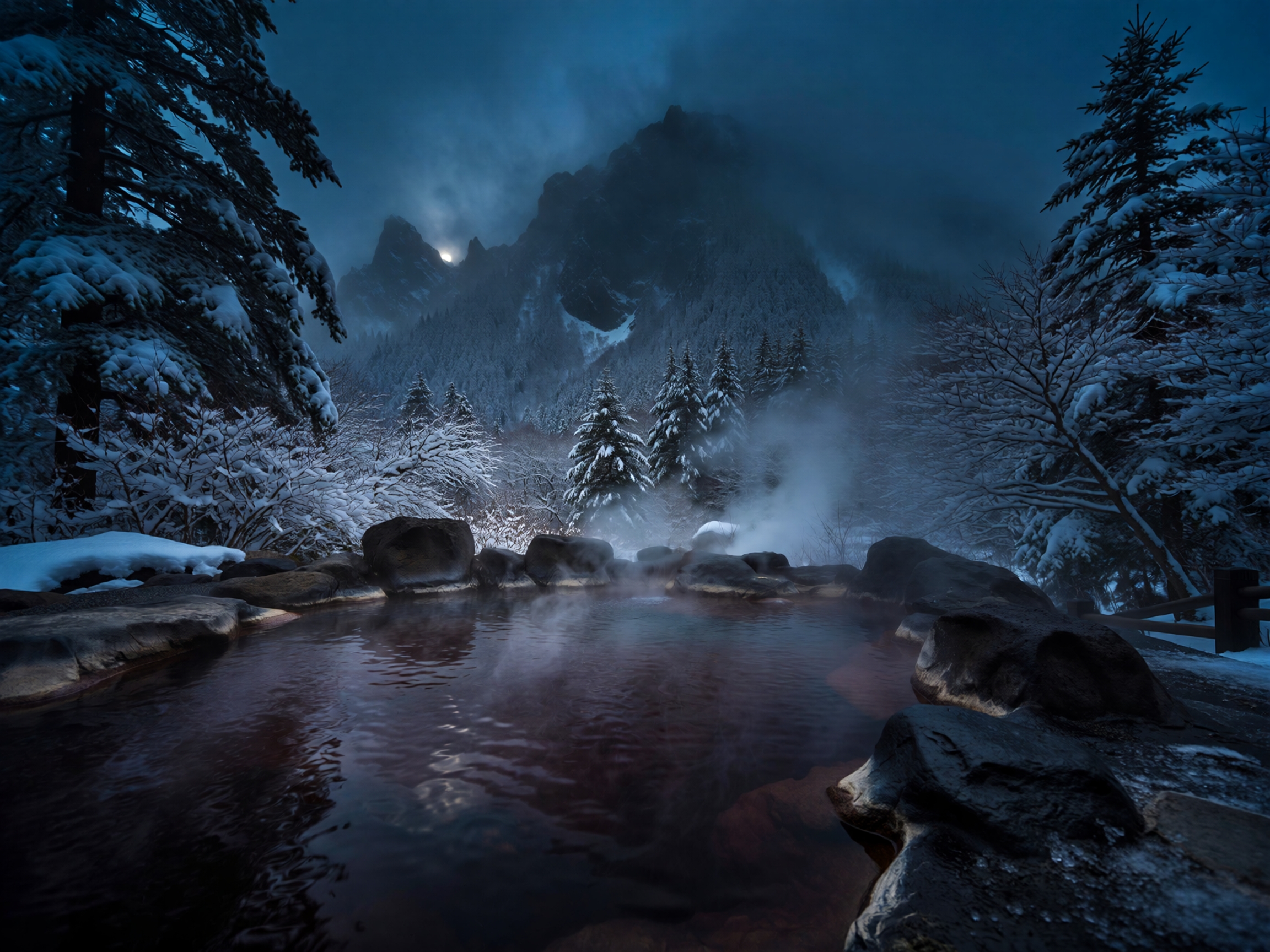 Onsen hot spring